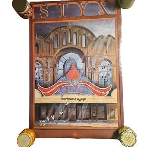 Styx Paradise Theatre Vintage 1980 Promo Album Poster 24x36 A&M Rock Advert